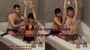 The Tickle Challenges Final Challenge- Water Cups- Starring Smokin Rose & PNW Kinksters