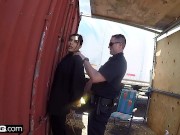 Screw the Cops - Latina bad girl caught sucking a cops dick