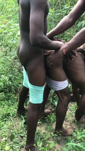 Christmas Holiday Sex in the Bush