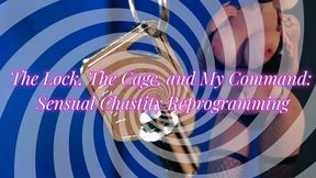 The Lock, The Cage, and My Command: Sensual Chastity Reprogramming