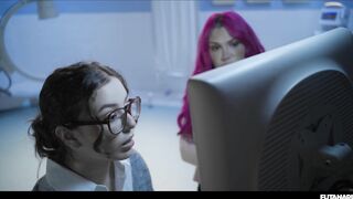 Futa Lesbian Threesome - Gender Operation Fail Turns Sexy Octavia Red In Sex Hungry Shemale