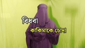 Bangladeshi Beautiful Housewife Spending the Night with Neighbor