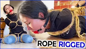 Rope Rigged and Heavily Restrained by Rough Rogues (FULL SESSION)