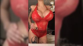 Amazing cam whore exposes her mouth watering giant boobies