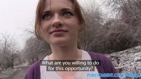 Innocent Shopper Seduced into Steamy Car Encounter