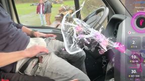 Unexpected truck stop encounter with more than one visitor