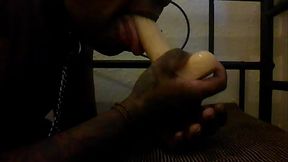Gabriel Saint - dildo blowjob