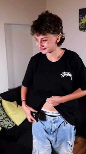 Val Is Getting Dressed for a Date.