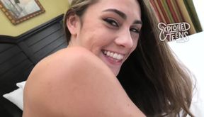 Mackenzie Mace Unleashes Brunette Passion in POV Heat