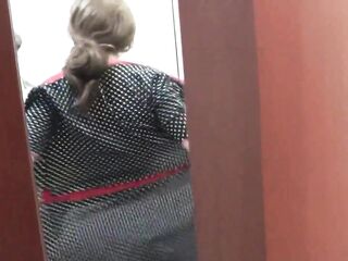 Older mother I'd like to fuck brunette hair hot Frina takes a shower and asks her roommate stud, who is watching her in doorway and films it on his phone, bring towel for washroom. Large natural boobs Booty Moist Vagina Close Up