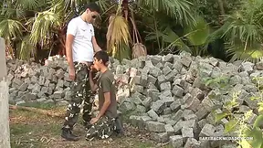 Old Man Barebacks Latino Boy Antonio