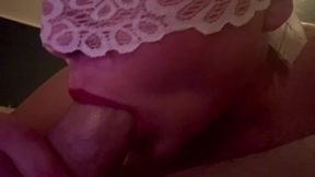 Lace Fantasy: A Sensual Experience with a Masked Beauty