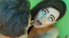 Stepmom Giving Me Blowjob in Locker Room