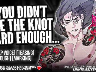 TYING UP YOUR TASKMASTER BOYFRIEND GOES WRONG - AUDIO ROLEPLAY