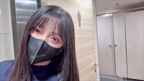 What will happen when I enter the men's restroom?