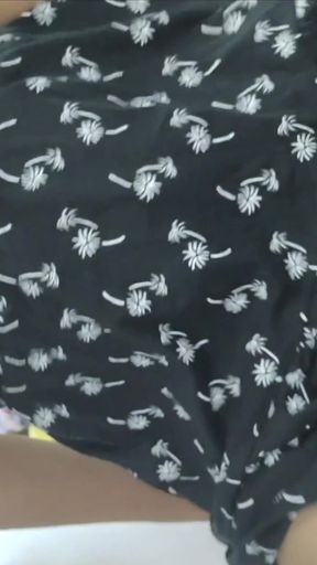 Fucking My Stepsister Riya Make Her Ride Cowgirl with Skirt on