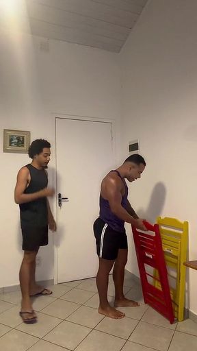 Boy Came to Deliver My Table and with a Tip He Got My Ass - Part 1