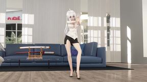 mmd Genie Office Lady Uniform