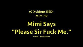 naughty asian girl mimi says she doesn’t like it, but she loves it. mimi tickled, anally fingered, & squealing for the fuck & jizzy cum face. red v stickyasian18
