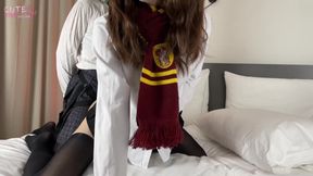 Transfem Hermione Anal Fuck with Slytherin Girl After Lessons
