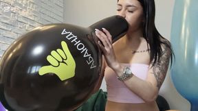 Xia’s Balloon Temptation – Three Pops of Pleasure