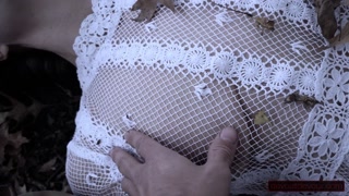 Halloween Scene: He Finds Ghost In Woods, Gives Her New Life With Squirt and Facefucking