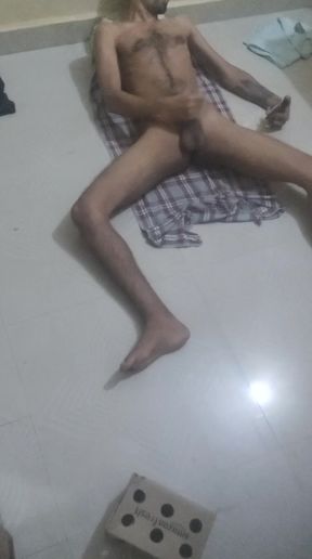 Odia Single guy masturbating at PG Room