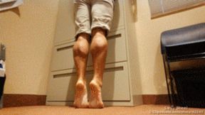 Capri Pants Office Reach Barefeet