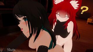 VIPSluts - Hermaphroditism Dom lovingly Drills Anime Dame in a red-hot Cabin