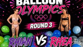 RI34: Balloon Olympics Rhea Vs Rhian Round 3 MASS STOMP POP