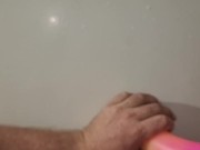 Cum in masturbator, dildo in ass and gape/rose with goo