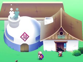 Kame Paradise Multiversex three - Grabbing Bulma's Obese Booty