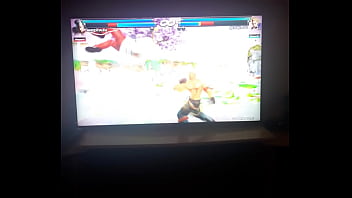 Gozando demais vendo tekken