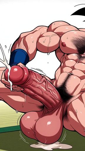 Goku Gay Buff Guy Cumming