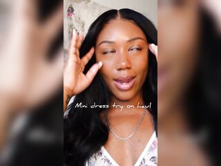 Mini Costume Try On Haul Large Ass Bent Over