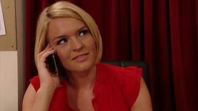 blonde with big boobs krissy lynn gets fucked and a facial from a big cock