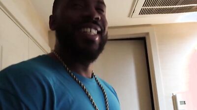 Interfacial sex scene with Ariana Marie and black stallion Ricky Johnson