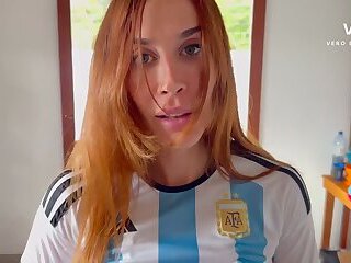 Argentina Vero Buffone provokes her stepson to earn an ejaculation in her vagina