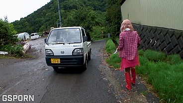 Jav sex in the farm filling of hot creampie the wet pussy of sexy japanese girl