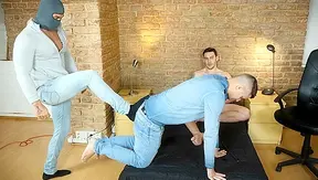 Bareback Anal Domination - Rudy Valentino Takes Control of James Huck