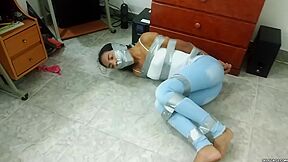 Babysitter Taped Up