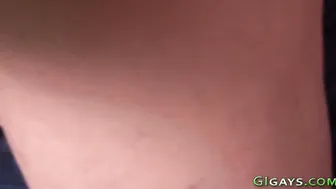 Amateur straight guy barebacks and blows a soldier in hardcore hookup