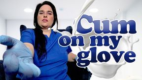 Stroke to My Tight Blue Nitrile Gloves wmv