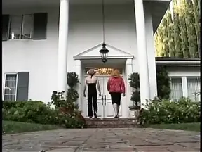 Busty brunette MILF gets face fucked in 70s-themed orgies with Ron Jeremy