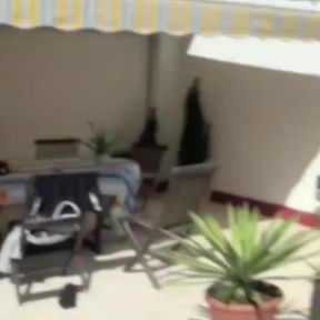 Youlg Latino fuck his gay friendin the swimming pool