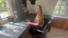 fuck condom torn! quickie with unintended consequences...