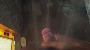 Indian Boy Taking Bath with Big Dick