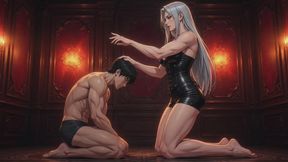 Female Domination Stories #7: Silver Empress of the Slap Chamber