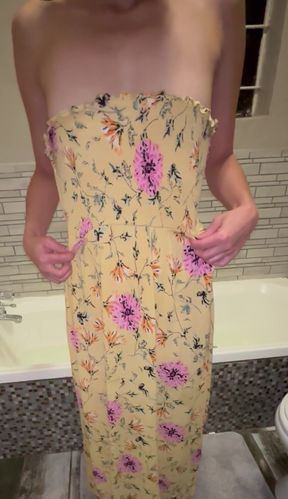 Floral maxi dress