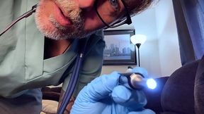 Tattooed Doc Destroys Patient Hole Gushing Cum Flood